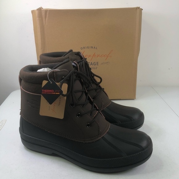 Weatherproof Vintage Luke Lace Up Duck Boot Shoes - Picture 11 of 11